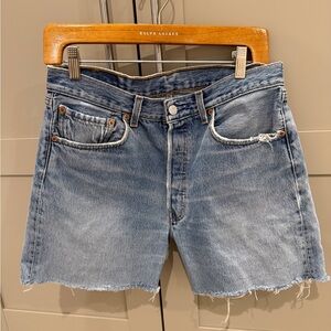 Levi’s vintage 501 cut offs